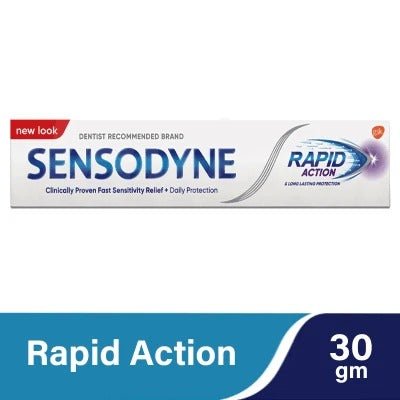 Sensodyne Rapid Action Mint Tooth Paste 30 Gm